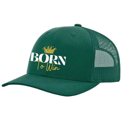 Born To Win Embroidered Hat