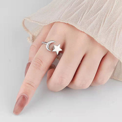 Adjustable Rotating Ring for Anxiety Relief